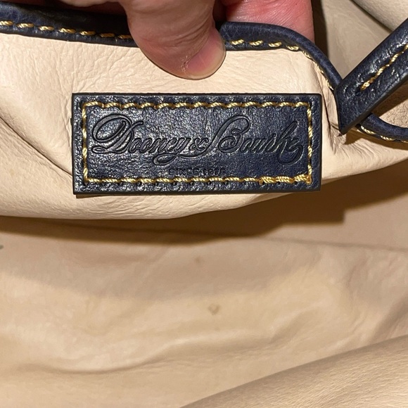 DOONEY & BOURKE Florentine Vacchetta leather, Black, Sholder, Hobo, With Duster - Picture 9 of 14